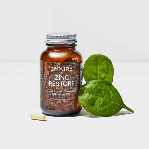 BePure Zinc Restore 60 vege caps - The Health Shop