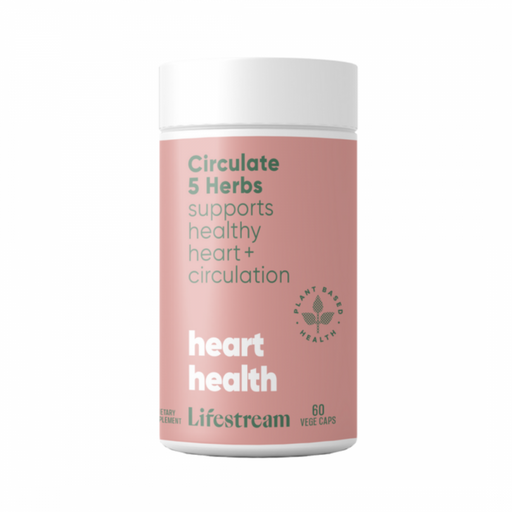 Lifestream Circulate 5 Herbs 60vcaps - The Health Shop