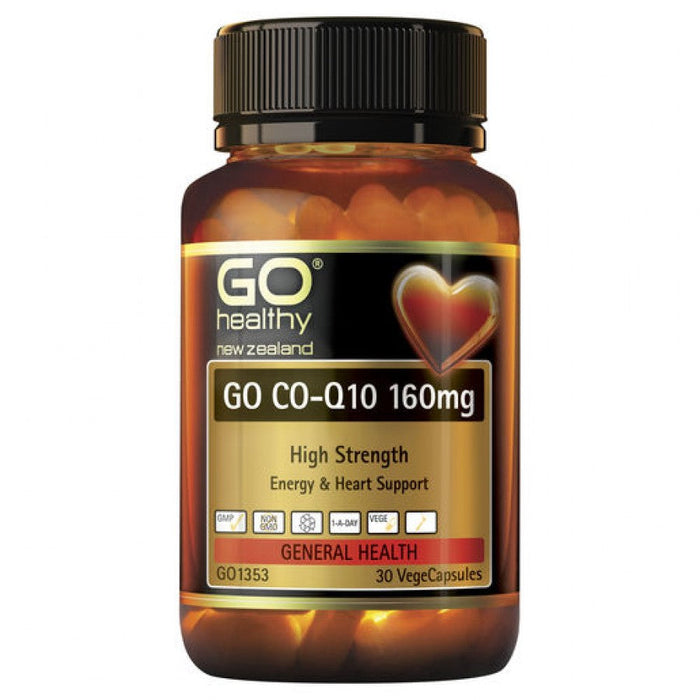 GO Healthy CO-Q10 160mg 30vcaps