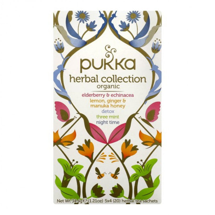 Pukka Herbal Collection 20 herbal tea sachets - The Health Shop