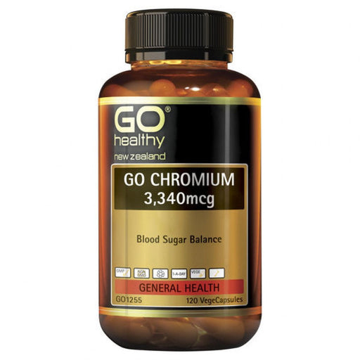 GO Healthy Chromium 3340mcg 120vcaps - The Health Shop