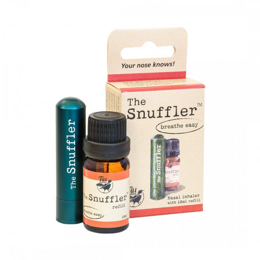 Tui Balms The Snuffler Nasal Inhaler with Breathe Easy 10ml refill