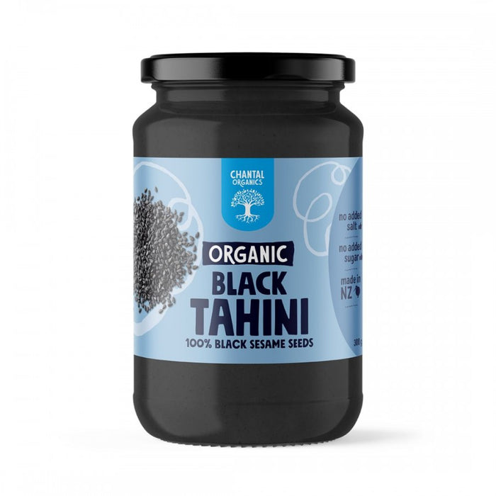 Chantal Organics Organic Black Tahini 390g