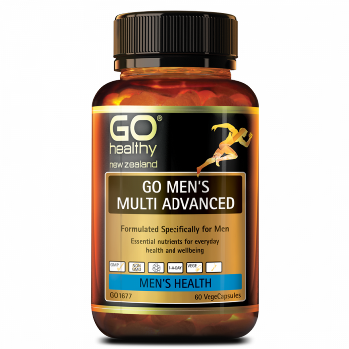 GO Healthy Men's Multi Advanced 60vcaps