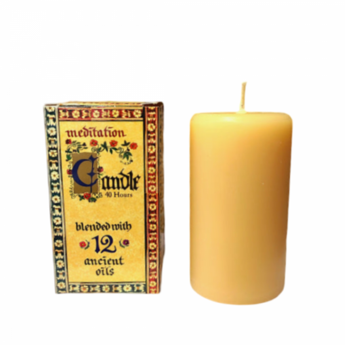 Meditation Oil Candle - 40 Hours