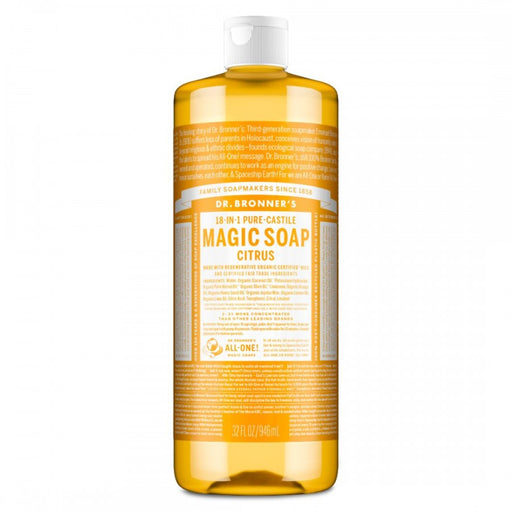 Dr. Bronner's Pure-Castile Magic Soap, Citrus 946ml