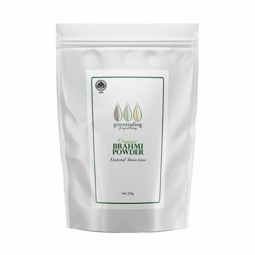 Green Trading Organic Brahmi 250g powder - The Health Shop