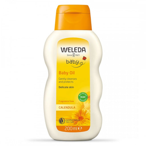 Weleda Baby Calendula Baby Oil - Fragrance Free 200ml