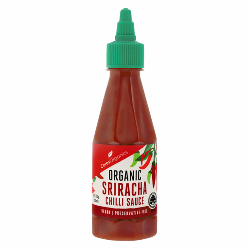 Ceres Organics Organic Sriracha Chilli Sauce 250ml - The Health Shop