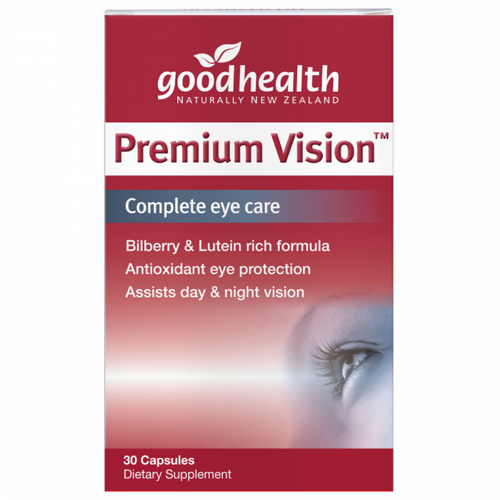 Goodhealth Premium Vision 30caps - The Health Shop