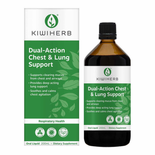 Kiwiherb Dual-Action Chest & Lung Support 200ml - The Health Shop