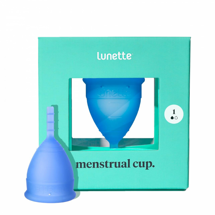 Lunette Menstrual Cup Model #1 - Blue