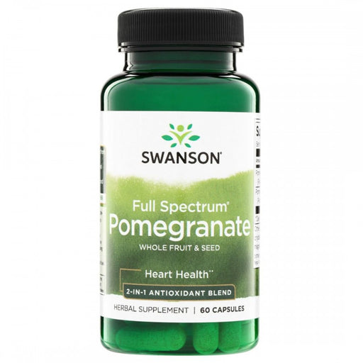 Swanson Full Spectrum Pomegranate Whole Fruit & Seed 60caps