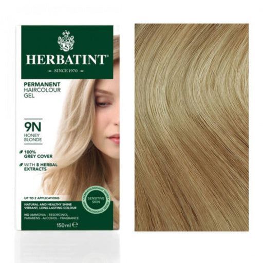 Herbatint Permanent Hair Colour Gel - N Tones: 9N Honey Blonde - The Health Shop