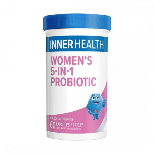 Inner Health Women's 5-in-1 Probiotic 60 capsules