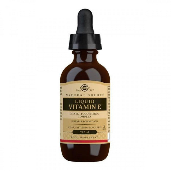 Solgar Natural Source Liquid Vitamin E 59.2ml - The Health Shop