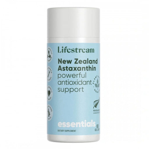 Lifestream New Zealand Astaxanthin 60 gel caps