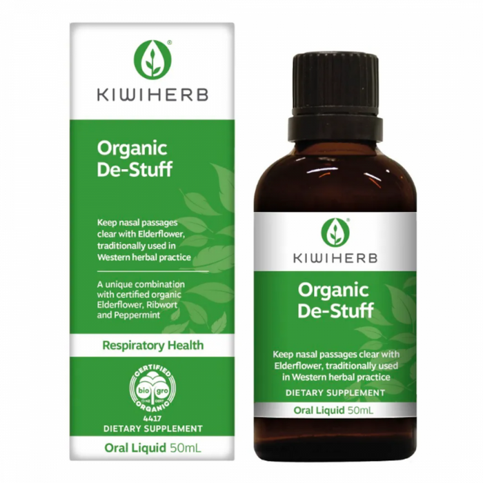 Kiwiherb Organic De-Stuff 50ml