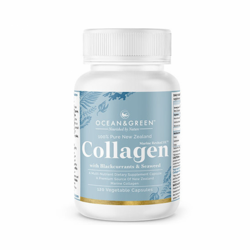 OCEAN&GREEN New Zealand Marine Collagen 120vcaps - The Health Shop