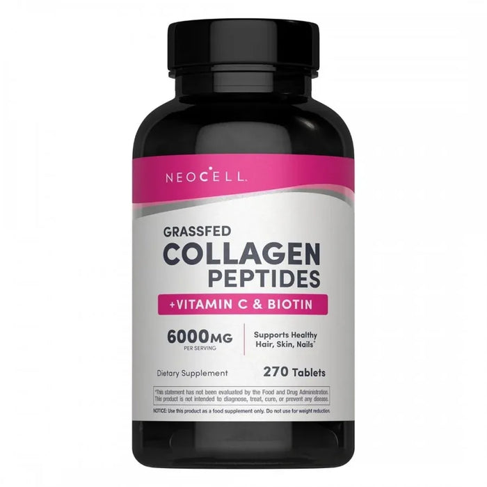 NeoCell Grassfed Collagen Peptides + Vitamin C & Biotin 270tabs Natural Health > Specialty Products > Collagen