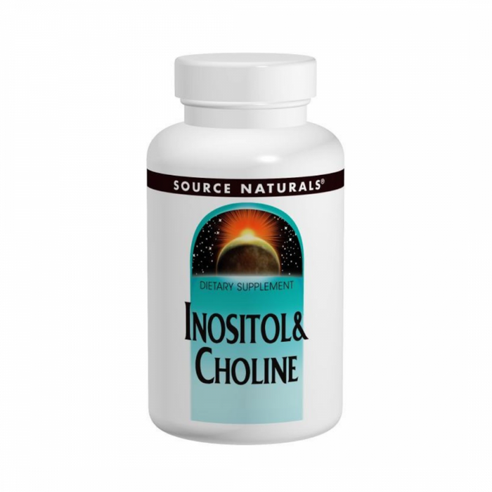 Source Naturals Inositol & Choline 50tabs