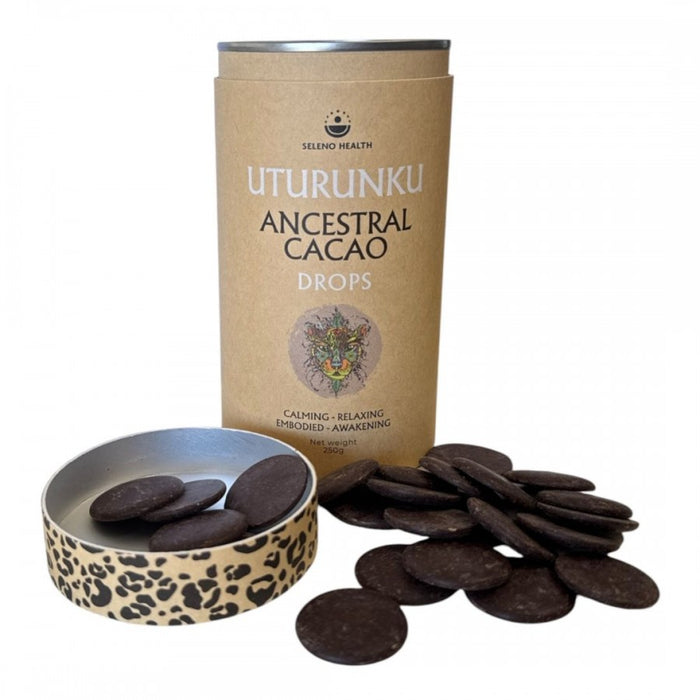 Seleno Health UTURUNKU Ancestral Cacao Drops 250g