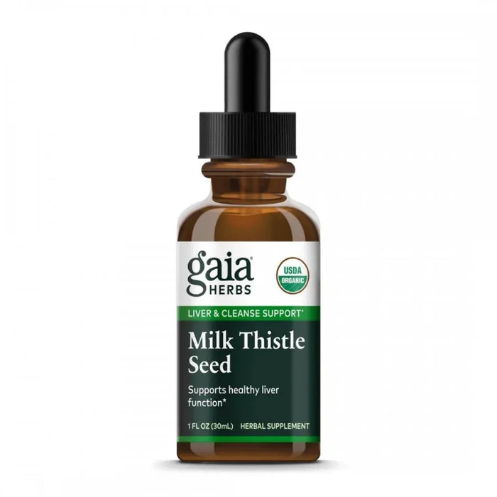 Gaia Herbs Milk Thistle Seed 30ml Natural Health > Herbs > Herbal Tonics