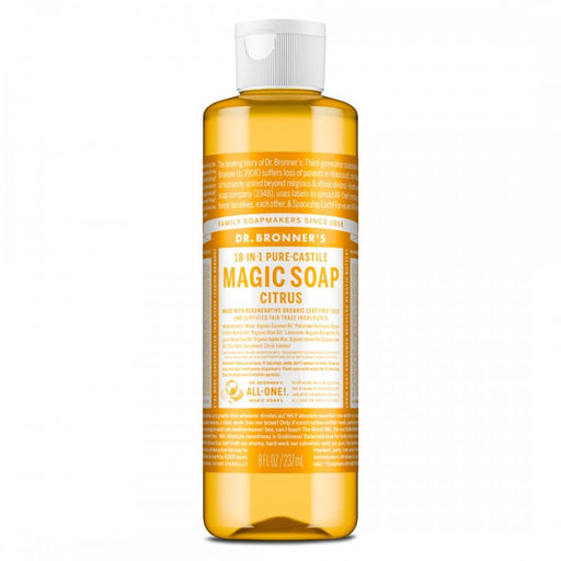 Dr. Bronner's Pure-Castile Magic Soap, Citrus 237ml