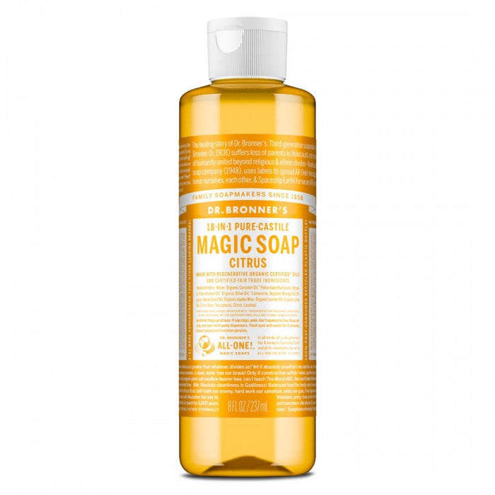 Dr. Bronner's Pure-Castile Magic Soap, Citrus 237ml
