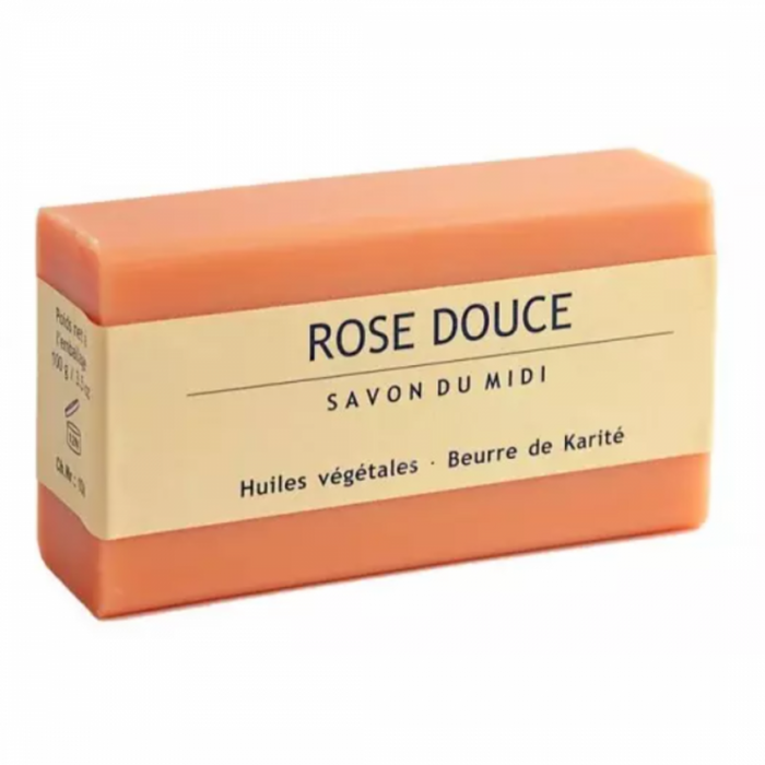 Savon Du Midi Soap Sweet Rose 100g