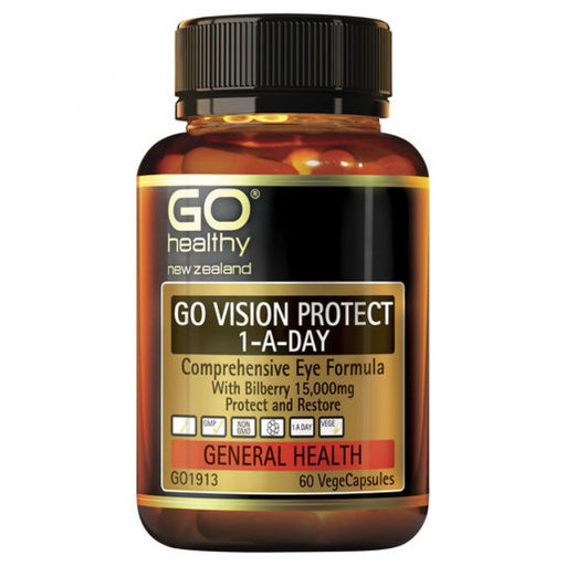 GO Healthy Vision Protect 1-A-Day 60vcaps - The Health Shop