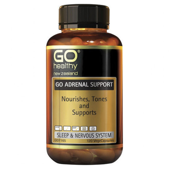 GO Healthy Adrenal Support 120vcaps - The Health Shop