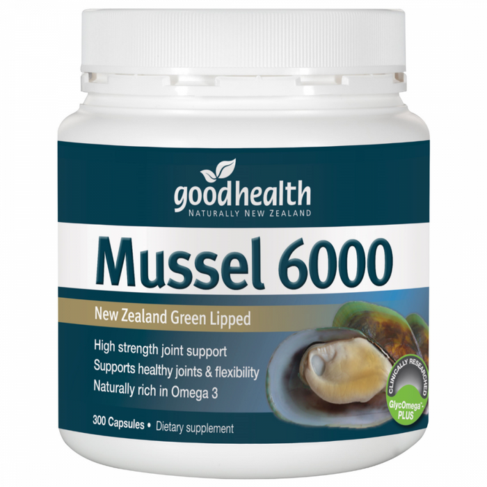 Goodhealth Mussel 6000 300caps - The Health Shop