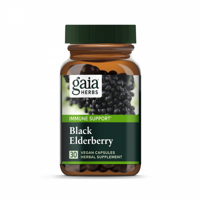 Gaia Herbs Black Elderberry 60vcaps