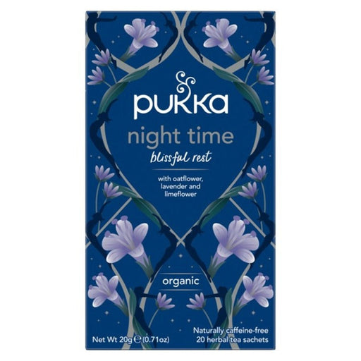 Pukka Night Time 20 herbal tea sachets - The Health Shop