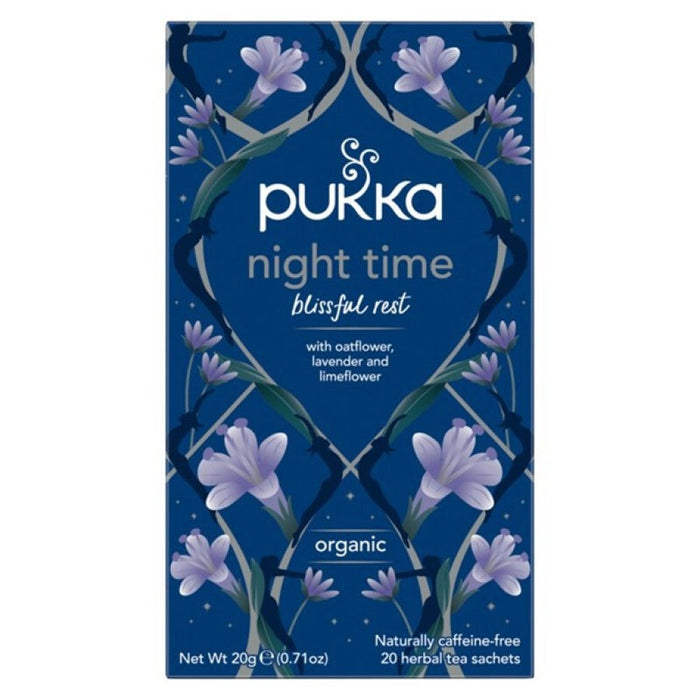 Pukka Night Time 20 herbal tea sachets - The Health Shop