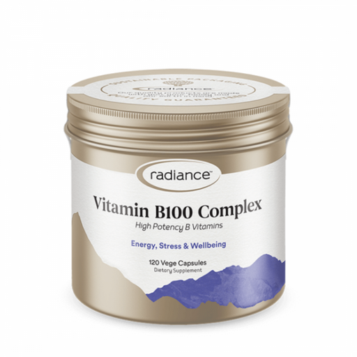 Radiance Vitamin B100 Complex 120caps - The Health Shop