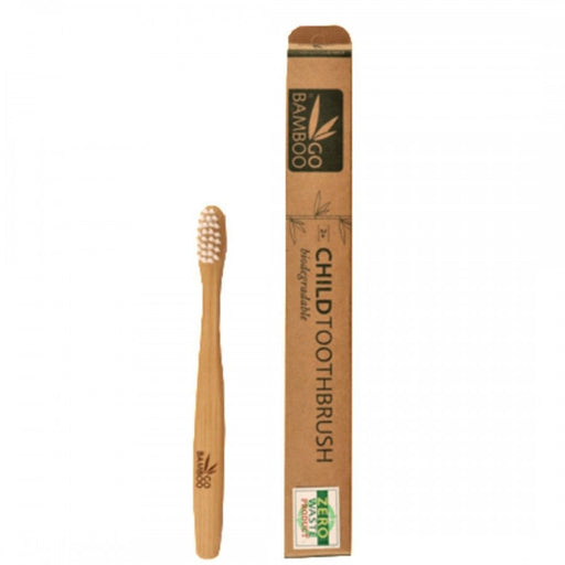 Go Bamboo Toothbrush, Child - The Health Shop