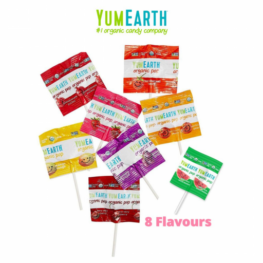 YUMEARTH Organic Vitamin C Pop, Assorted Flavours, Single - The Health Shop