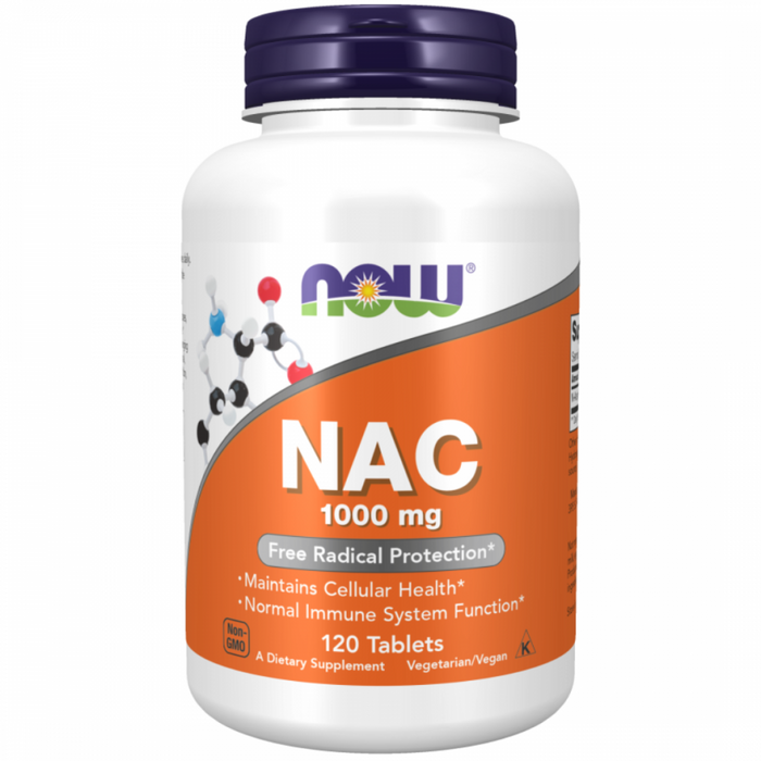 NOW NAC 1000mg 120tabs