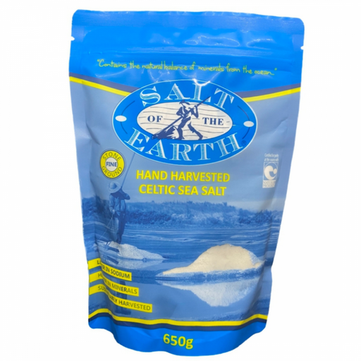 Salt Of The Earth Celtic Sea Salt, Fine 650g - The Health Shop