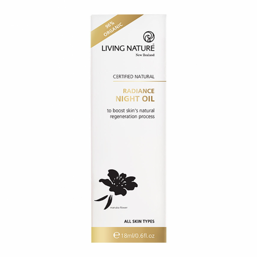 Living Nature Radiance Night Oil 18ml - The Health Shop