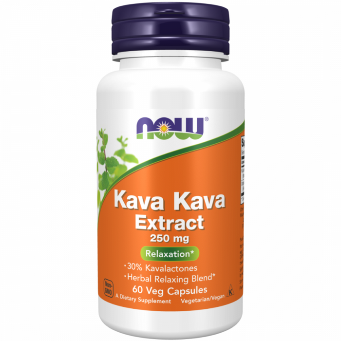 NOW Kava Kava Extract 250mg 60vcaps