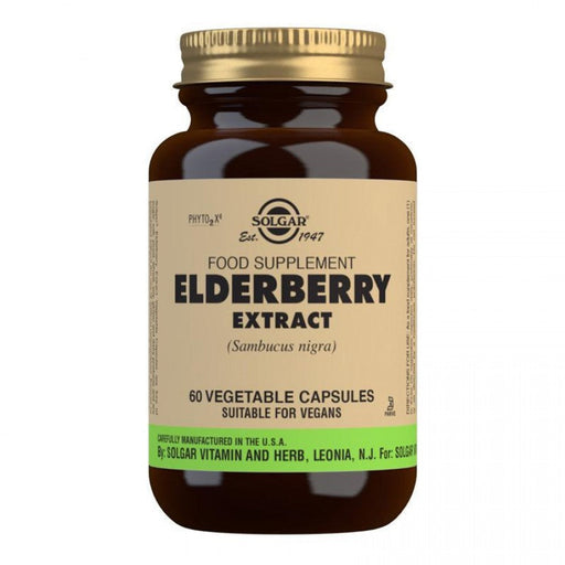 Solgar Elderberry Extract 60vegcaps - The Health Shop