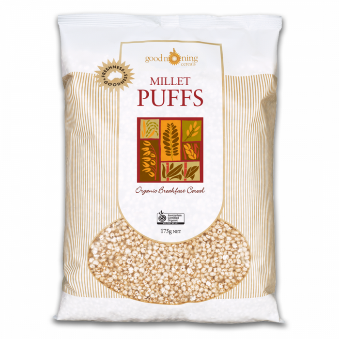 Good Morning Cereals Organic Millet Puffs 175g