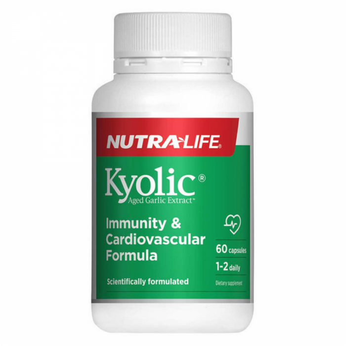 Nutra-Life Kyolic Aged Garlic Extract 60caps - The Health Shop