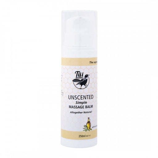 Tui Balms Massage & Body Balm UNSCENTED 250ml Pump
