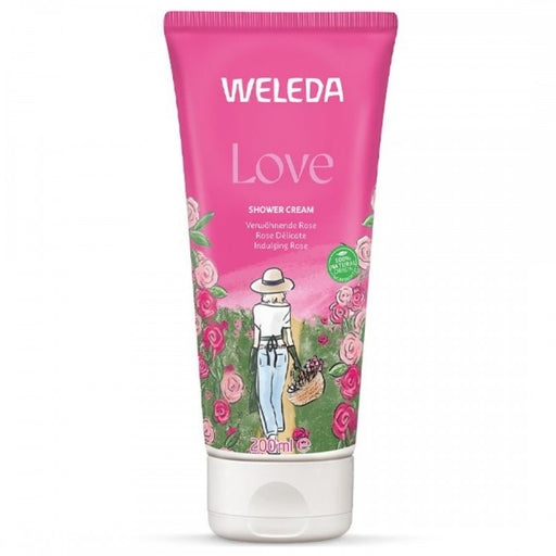 Weleda Love Shower Cream, Indulging Rose 200ml