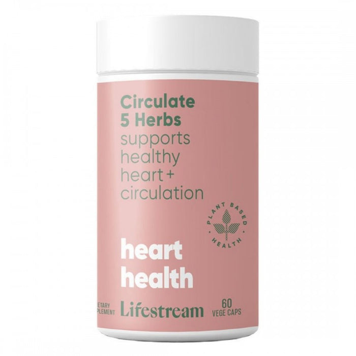 Lifestream Circulate 5 Herbs 60 vege caps