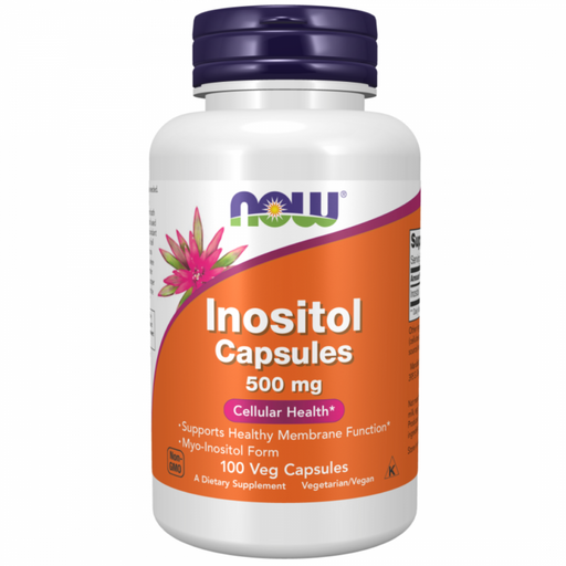 NOW Inositol 500mg 100vcaps - The Health Shop